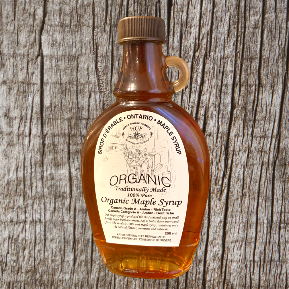 Organic Maple Syrup, Amber GRAINSTORM